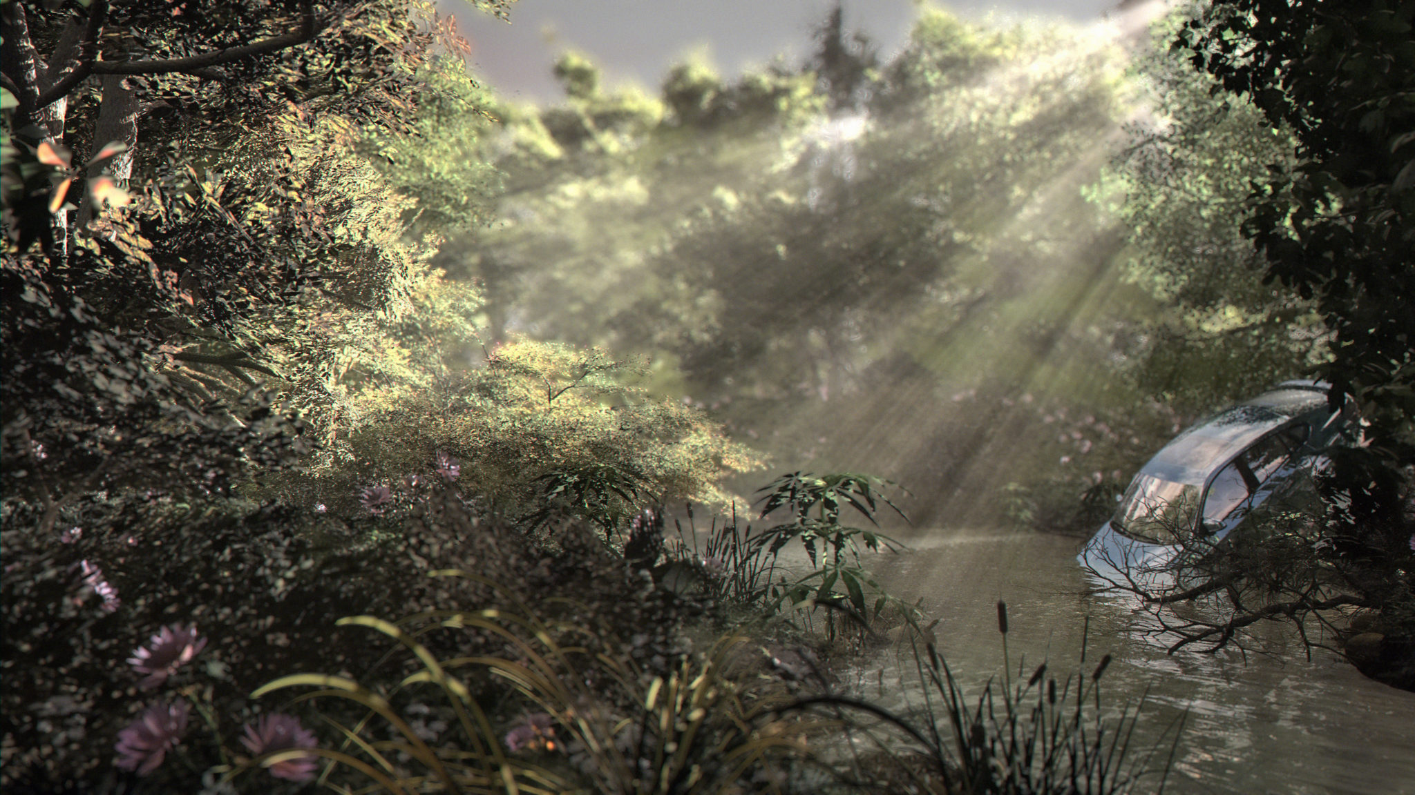 3D environments made with VUE by Nicolas Bouf