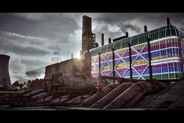 3D environments made with Unreal Engine and Houdini by Nicolas Bouf